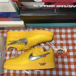 Off White Air Force One Yellow 