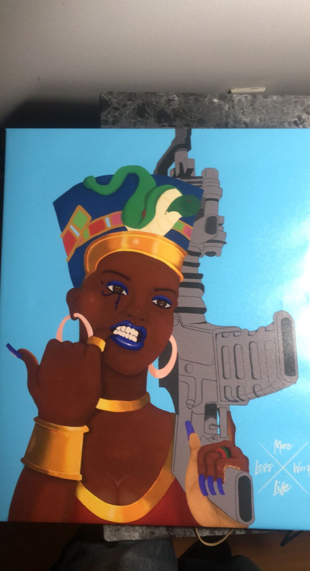 Nefertiti Painting 16X20