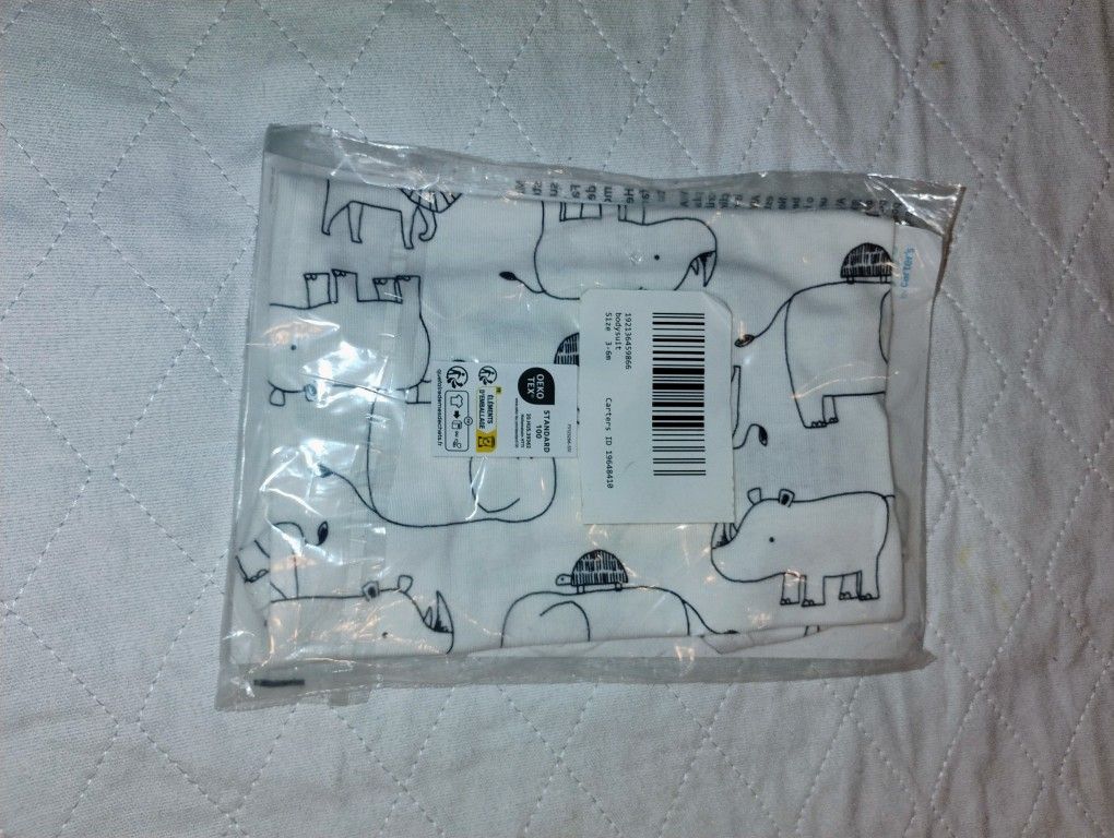 NWT Carter 3-6M Baby Onesie
