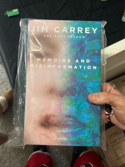 Jim carrey autographed book