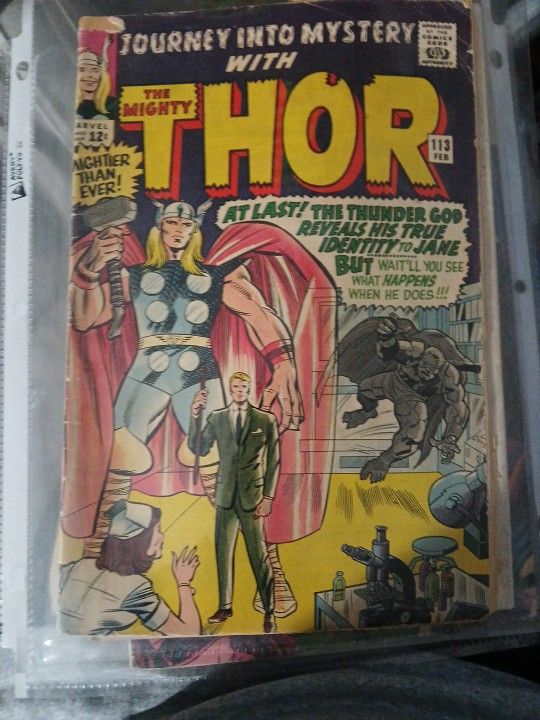Thor #113 ORGIN Of LOKI
