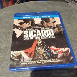 Sicario Day Of The Soldado Bluray+DVD+Digital Code