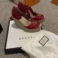 Gucci Napa Matelasse GG Espadrille