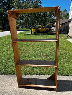 Wood Garage Shelves