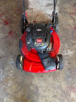 Toro lawnmower self propelled