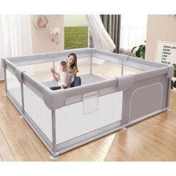 “New”Baby/Pet Playpen (50” X 50”)indoor/outdoor(breathable Mesh)retail$79