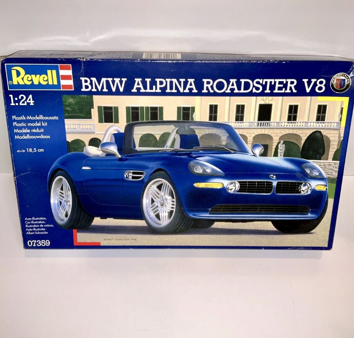 1:24 Revell BMW Alpina V8 Roadster Z8 Model Kit New #07359