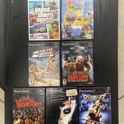 PlayStation 2 Video Games For Sale. Message For Pricing And Availability.     