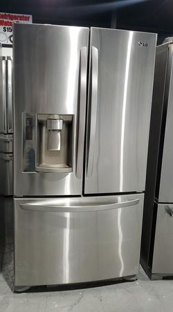 LG 3 Door Stainless Steel Refrigerator Fridge
