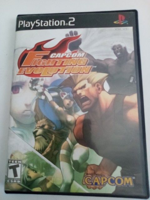 Capcom Fighting Evolution PS2 Game