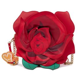 Rare Brand New Alice in Wonderland Rose Handbag