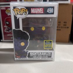 Funko Pop! Vinyl: Marvel - Nightcrawler - SDCC Shared Hot Topic #490