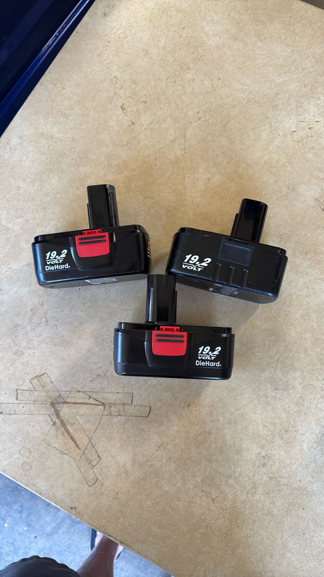 Used 19.2v Craftsman Batteries