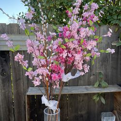 Cherry blossom flower arrangements