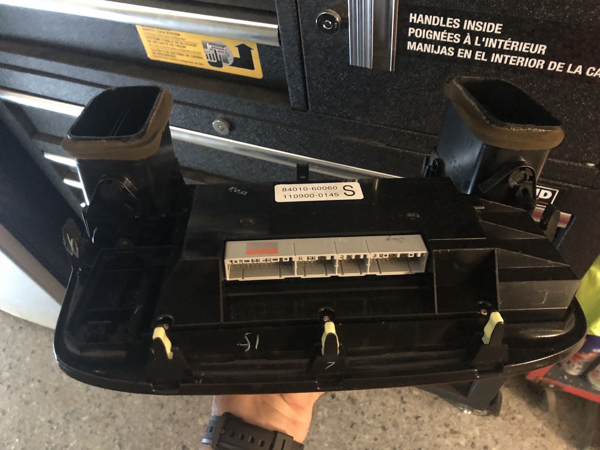 9802 Lexus LX470 Land Cruiser Climate Control AC Heat dash for Sale in