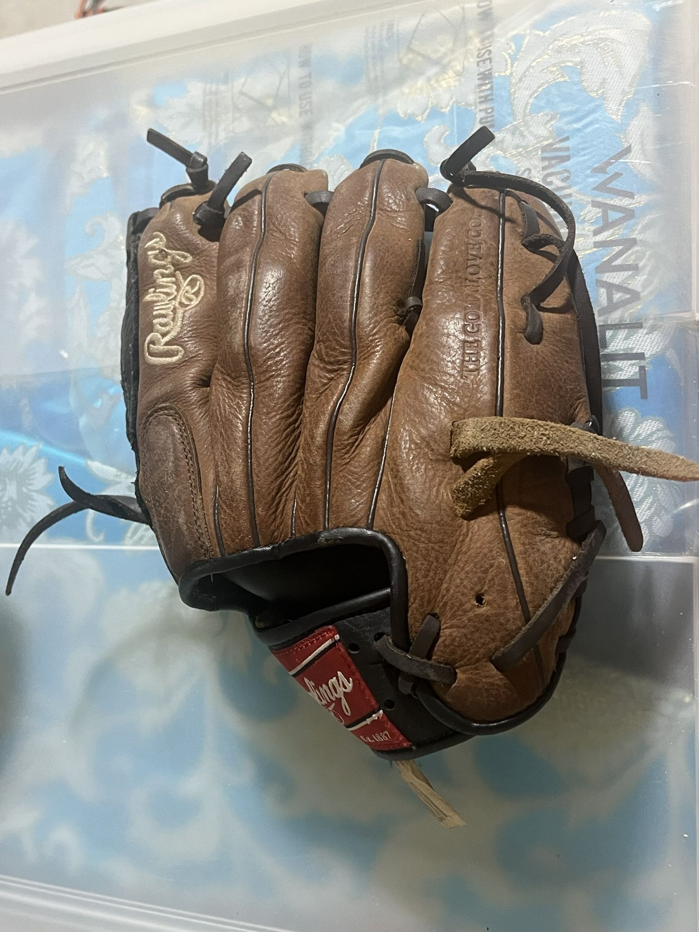 Kids Lefty Baseball Glove 