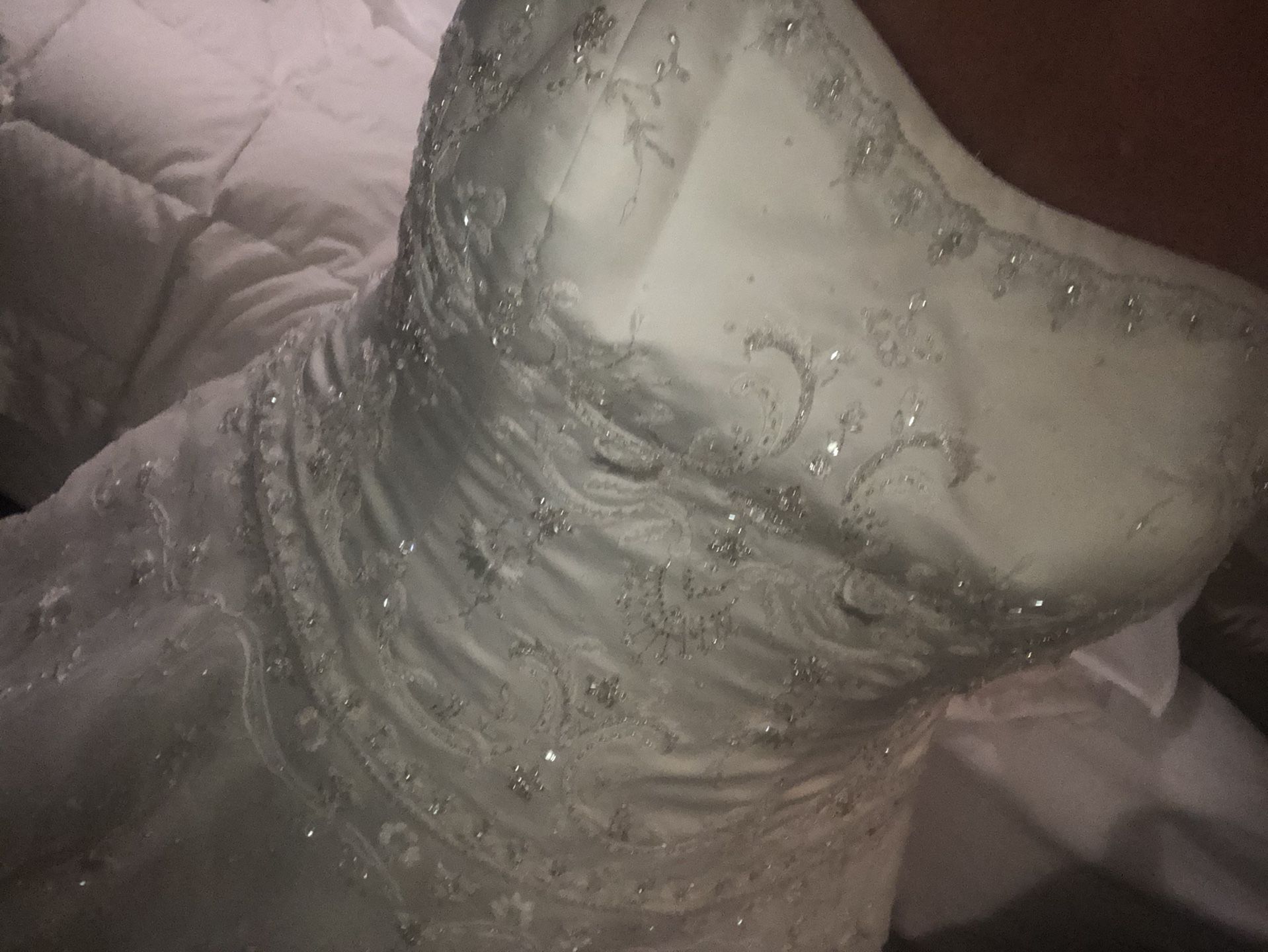 Oleg Cassini Ct258 Ball Gown Plus 16 
