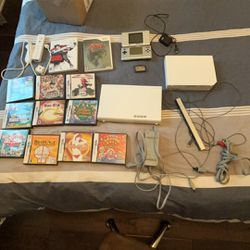 Big Lot Of Nintendo DS, GBA, Wii, And Wii U 