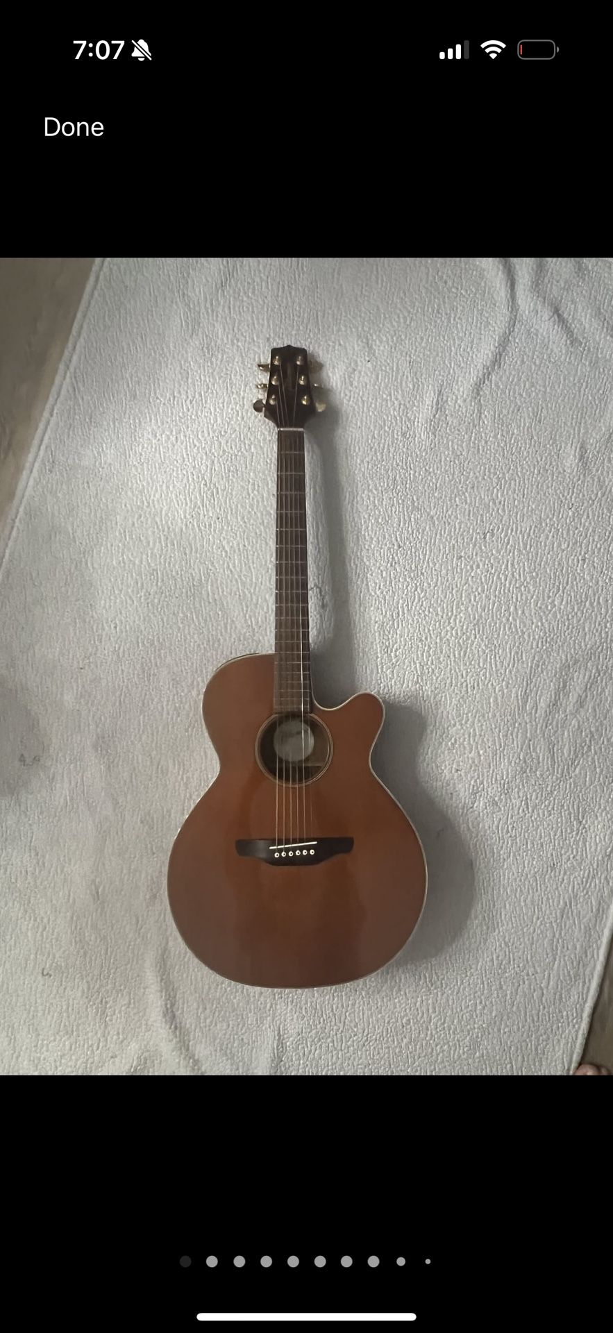 Takamine EG140SHC 6 String Acoustic/Electric Guitar 1990’s