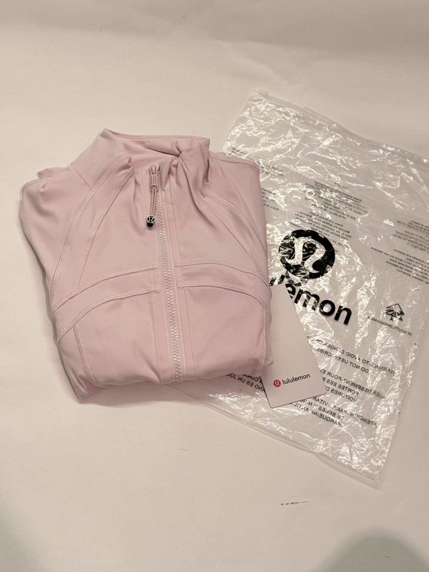 Pink Lululemon Defined Jacket (size 2 )