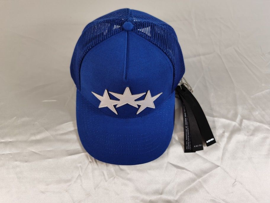 AMIRI Blue 3-stars Hat