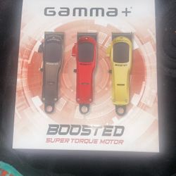 Gamma Plus Boosted Barber Clippers