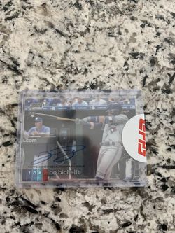 Bo Bichette Stadium Club RC Auto 5/5 Rare