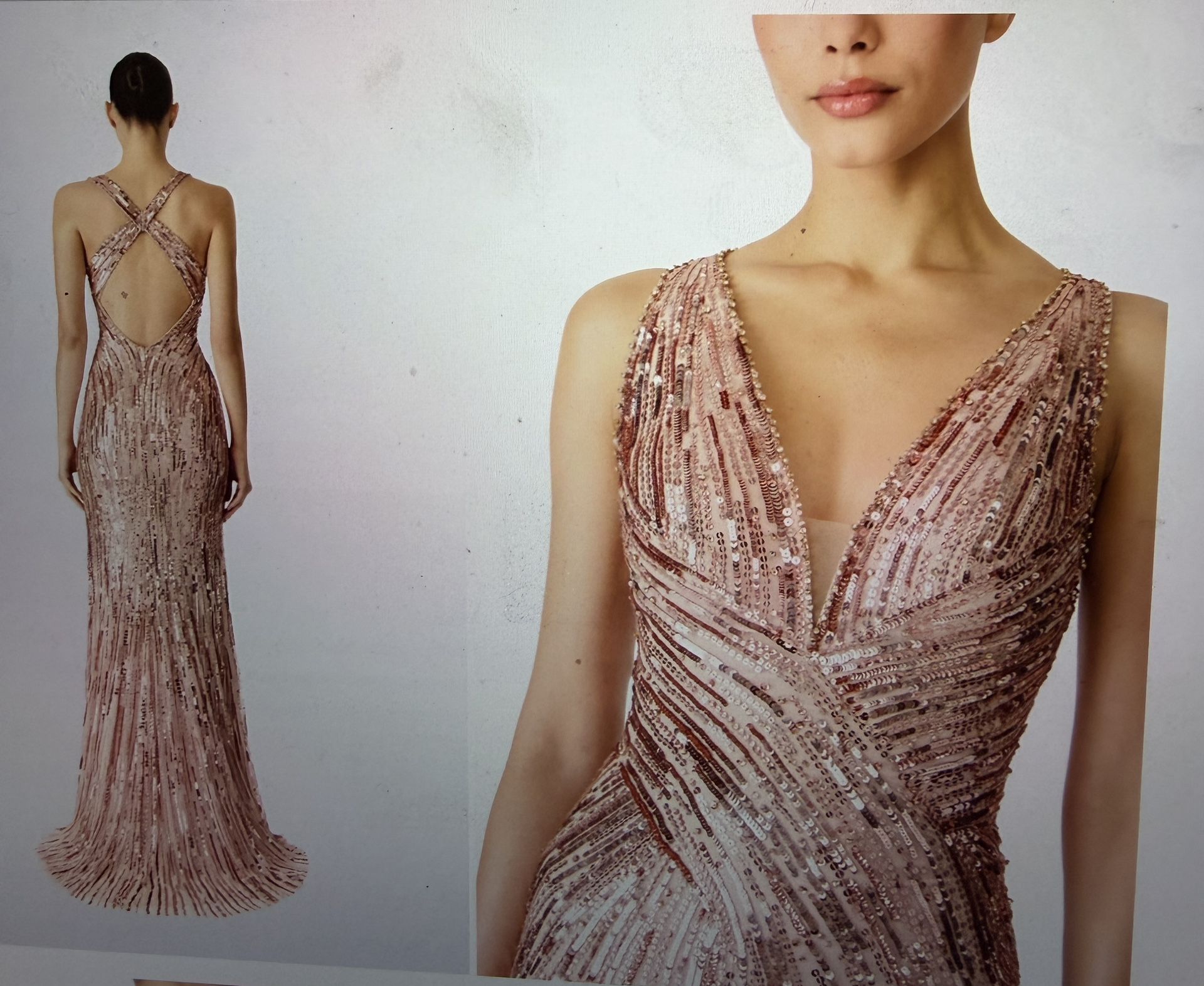 BRAND NEW WITH TAGS, JENNY PACKHAM LUXOR DRESS GOWN