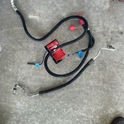 Power Steering Hose & Battery cable 2005 Chevy 