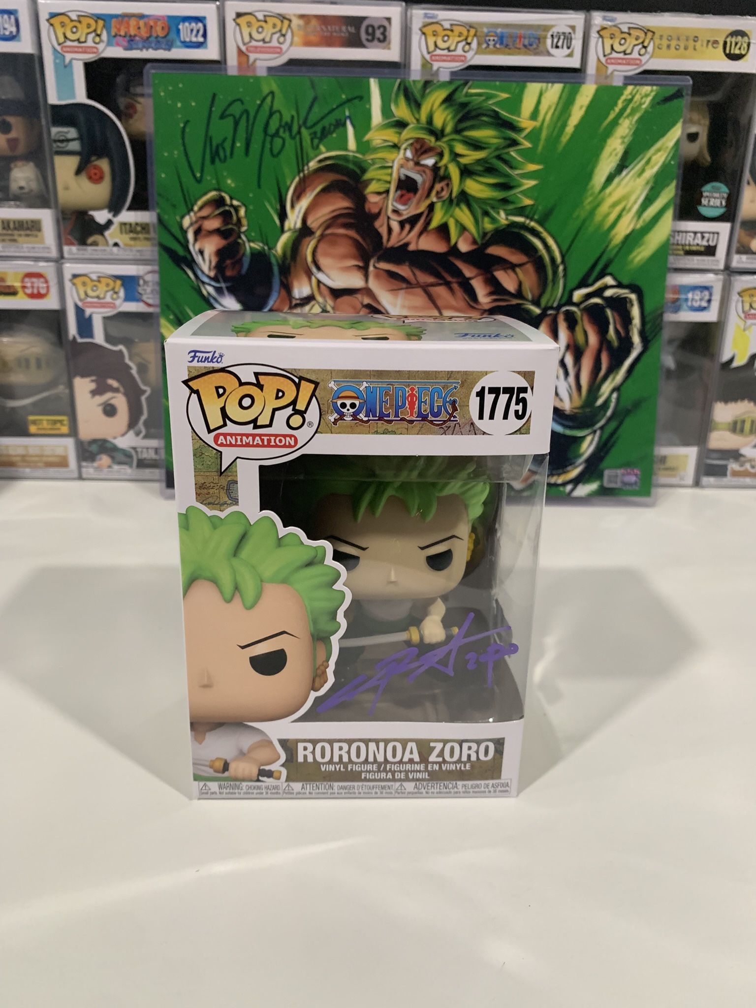 Signed Zoro Funko!