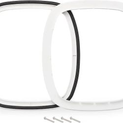 PetSafe Glass Installation Adaptor Big Cat Door, White