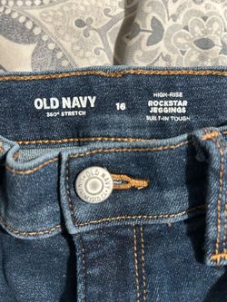 Girls Old Navy High Rise size 16 Jeggings