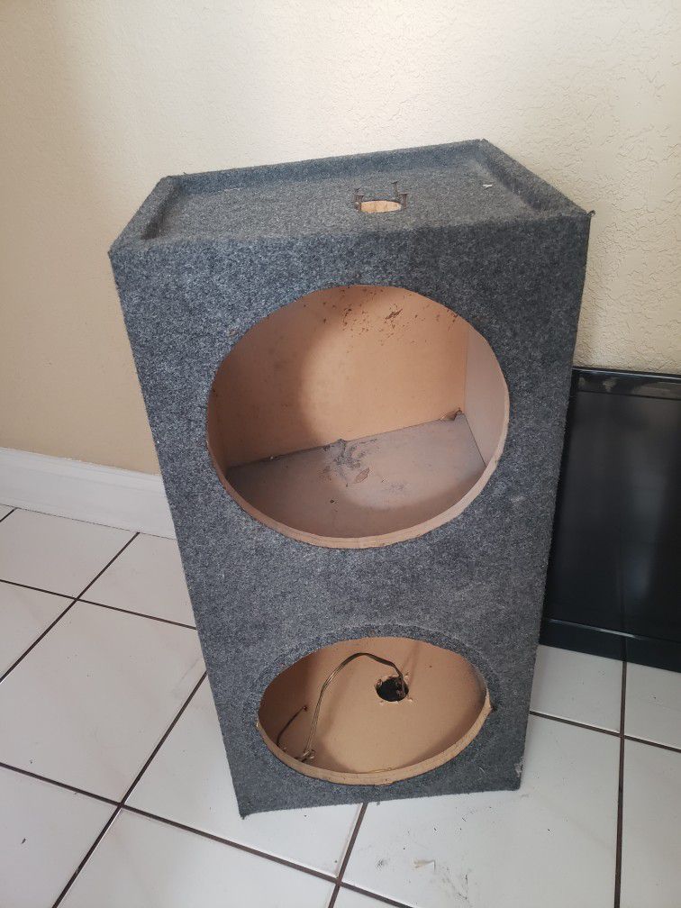 Subwoofer Box For 2 12s