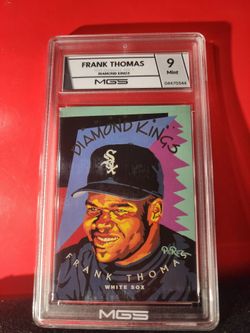 Frank Thomas 1995 Donruss Diamond Kings #DK1 MGS 9 MT