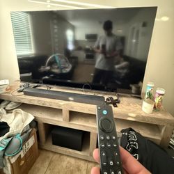 65’ FireTV & Samsung Soundbar