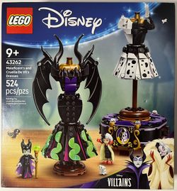LEGO Disney: Maleficent's and Cruella De Vil's Dresses (43262)