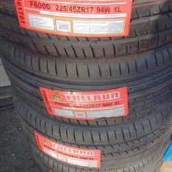 4 New Tires 225/45/17 Fullrun Tires