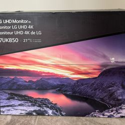 LG UHD 4k Monitor 27”