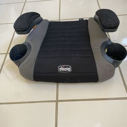 child chicco booster seat with cup holders 