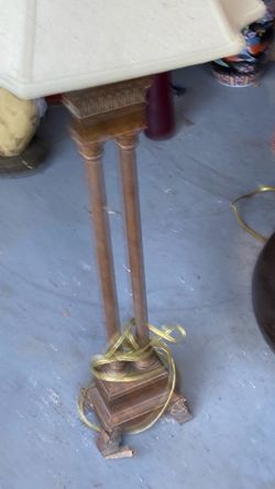 Vintage iron metal lamp 45 years old