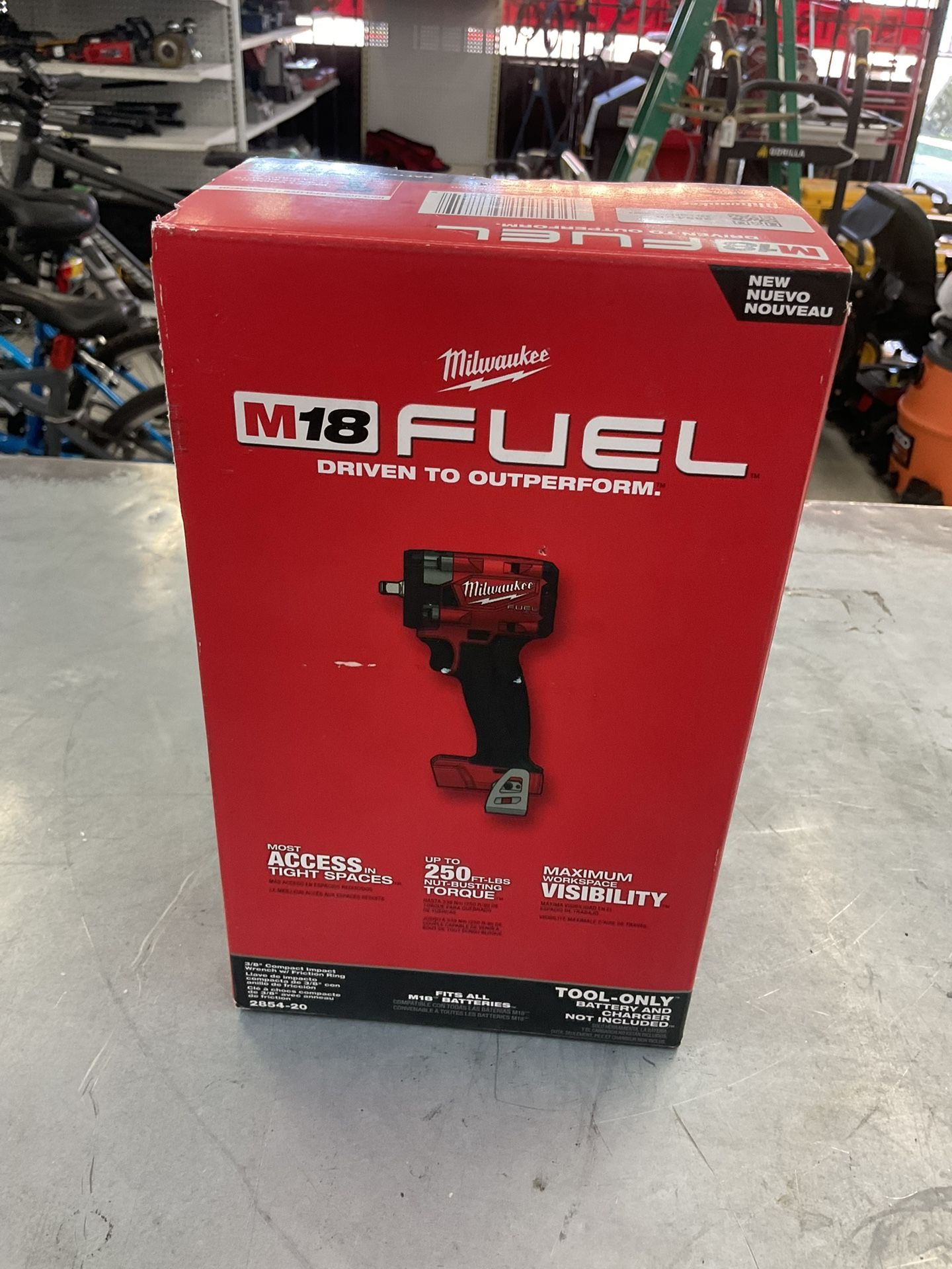 Milwaukee 2854-20 3/8” 18v impact wrench new