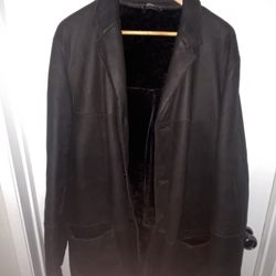 Vintage Hugo Boss 100% Lammleder Lamb skin Jacket 46R