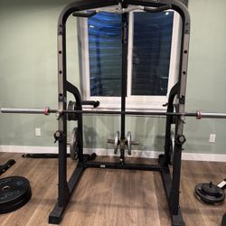 🏋️‍♀️ FOR SALE: Nautilus Squat Rack with Pulley System