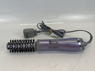 John Frieda Frizz Ease Salon Shape 1" Ionic Hot Air Hair Brush JFHA6NG Tested