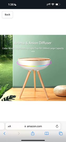 Large Essential Oil Diffuser Table