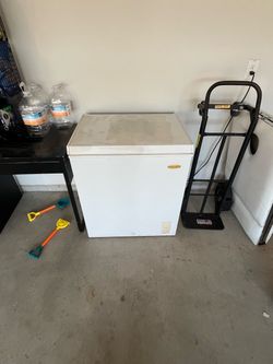 White Chest Freezer Small