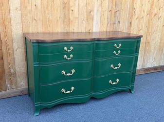 1951 MCM Serpentine Long Dresser or Credenza - WE DELIVER TO LA / OC / IE
