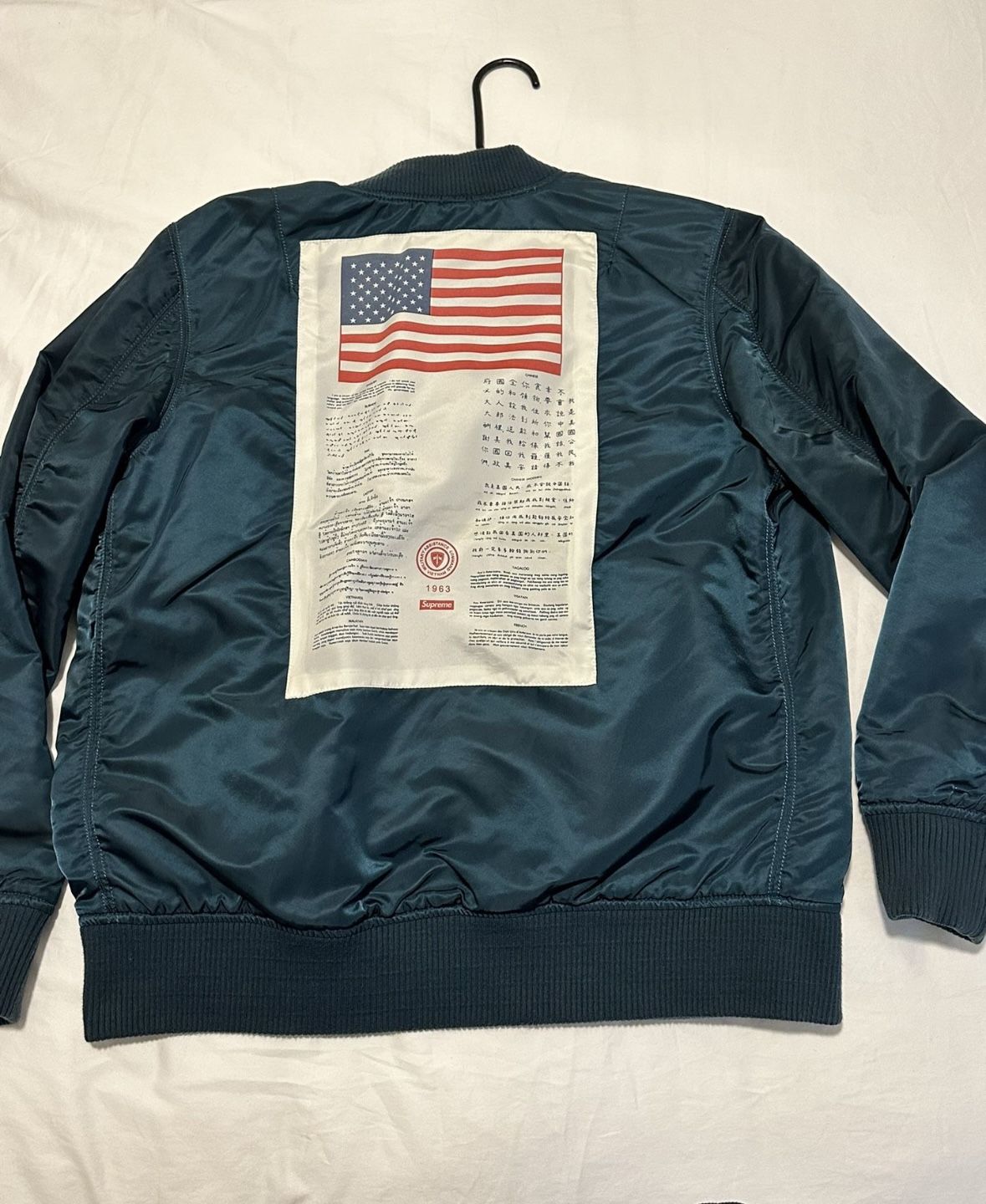 Supreme Jacket American Flag Supreme Jacket Original Bomber Jacket 