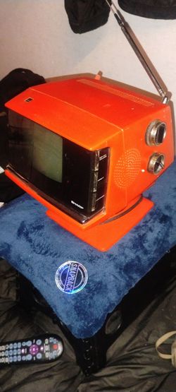 1970 vintage portable T.V