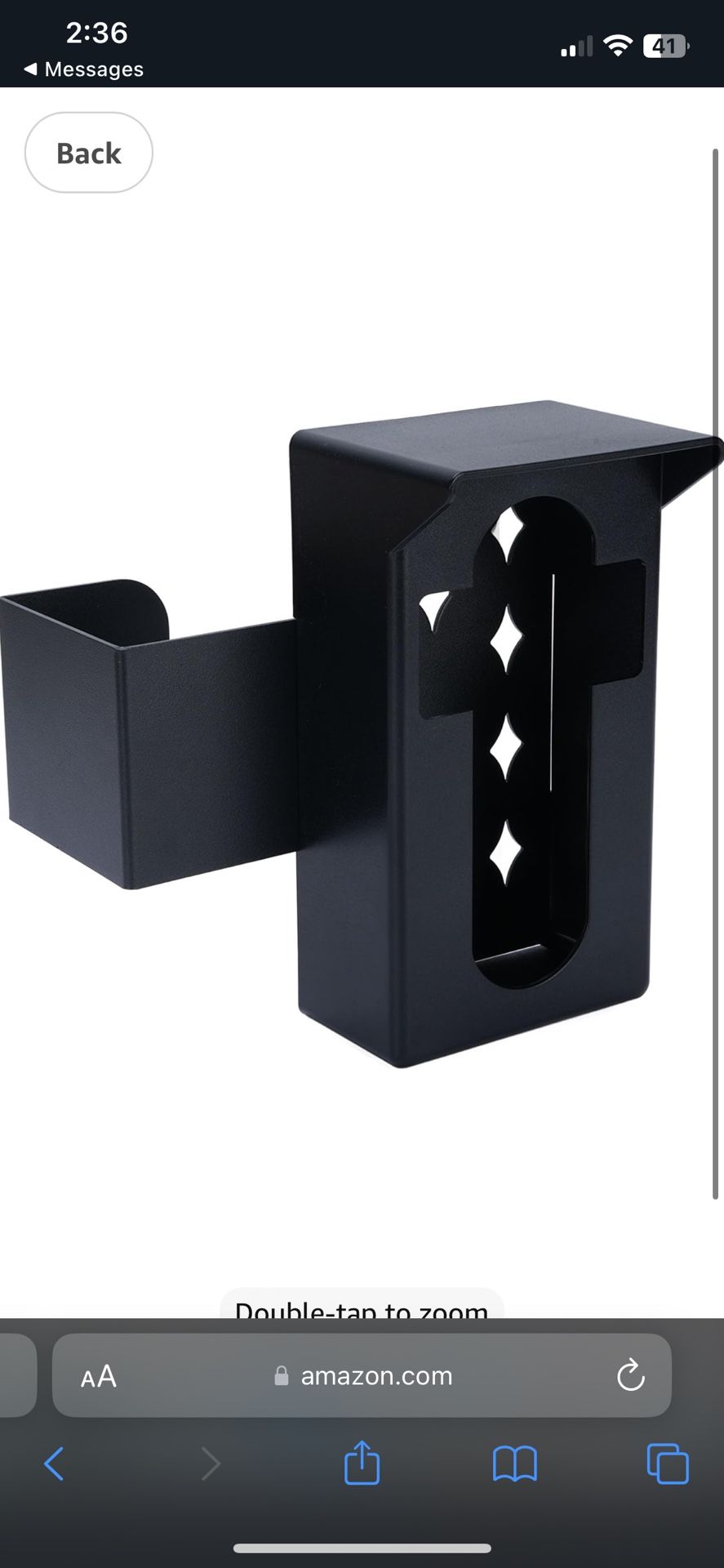 Anti Theft Video Doorbell Mount, No Drill Holder Bracket for Houses Apartments Door, Easy to Install Punchless ABS Stainless Steel Video Doorbell Moun